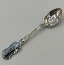 Original/Rare White Star SS Ceramic Souvenir Tea Spoon