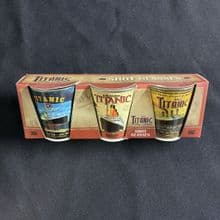 Pack of 3 Titanic Poster Shot Glasses