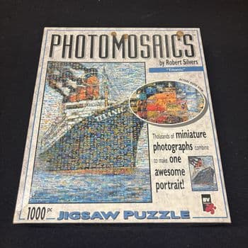 Photomosaics Titanic  1000 Piece Puzzle by Robert Silvers