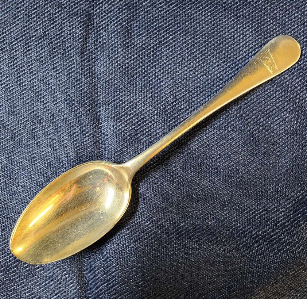 Pre-1912 White Star Line 3rd Class Dessert Spoon