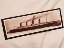 Rare RMS Titanic Bookpost Postcard