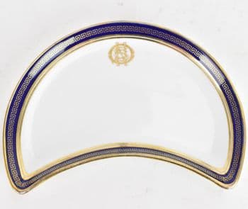 Rare White Star Line 'Greek Key' Pattern Spode Vegetable Plate