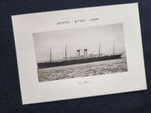 RMS Cedric, Abstract of Log July 5th 1930