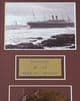 RMS CELTIC, FRAMED SECTION OF HULL FROM THE WRECK