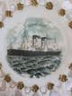 RMS Oceanic Souvenir Ribbon Plate (#1)