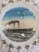 RMS Oceanic Souvenir Ribbon Plate (#2)