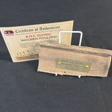 RMS OLYMPIC 1ST CLASS INTERIOR MOULDING