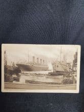 RMS OLYMPIC at Southampton Docks