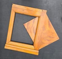 RMS OLYMPIC, BEDROOM H SATINWOOD PANEL, SURROUND & SKIRTING