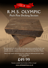 RMS Olympic Pitch Pine Decking