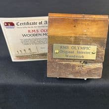 RMS OLYMPIC STATEROOM, B82 WOODWORK