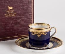 RMS Olympic/Titanic Presentation Spode Cup & Saucer