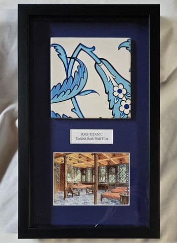 RMS Titanic - 1 tile set Turkish Bath Wall Tiles S1