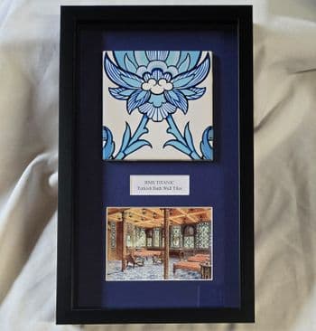 RMS Titanic - 1 tile set Turkish Bath Wall tiles S3