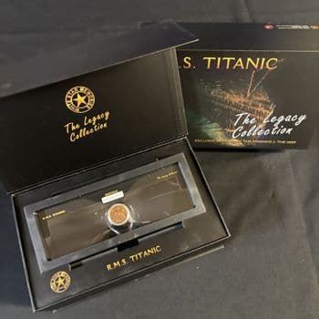 RMS TITANIC, 1ST EDITION RUSTICLE  LEGACY SET 26/100