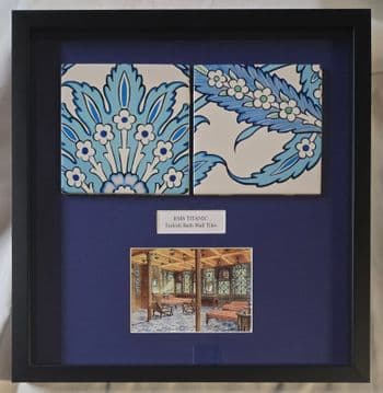 RMS Titanic 2 tile set Turkish Bath Wall tiles D3