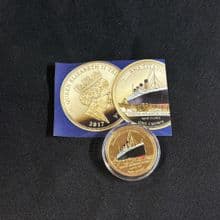 RMS Titanic' Gold Crown Coin