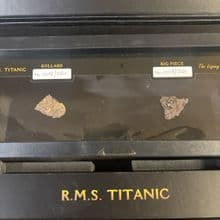 RMS TITANIC, Original Bollard & Big Piece Legacy Set 08/250