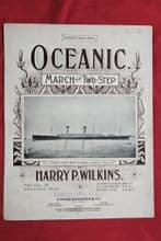 S.S OCEANIC , 1899 music sheets