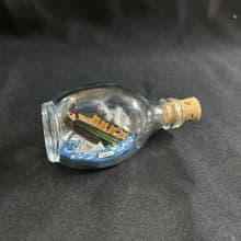 Sinking Titanic in a bottle