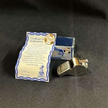 The Authentic Titanic Mates Whistle 100 Year Anniversary