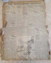 TITANIC DISASTER NEWSPAPER #1