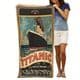 Titanic Graphic Beach Towel