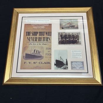 TITANIC LIMITED EDITION COLLAGE 1