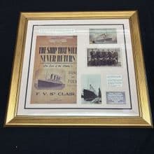 TITANIC LIMITED EDITION COLLAGE 1