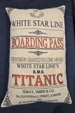 Titanic soft pillow