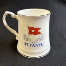 Titanic White Star Line Souvenir Mug