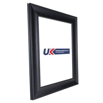 Black Matt 57x 23mm Shaped Profile Frames