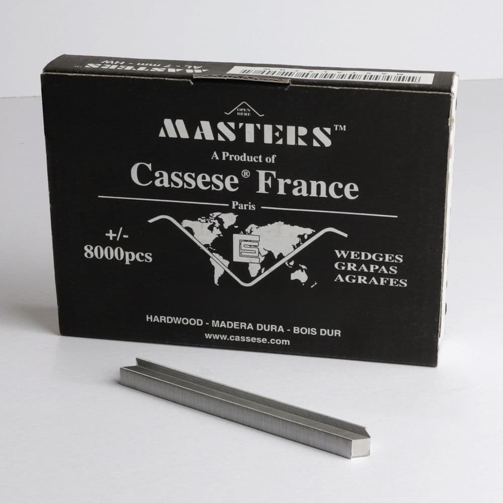 Cassese AL 7mm Hardwood wedges - 8 000 per box RRP 32