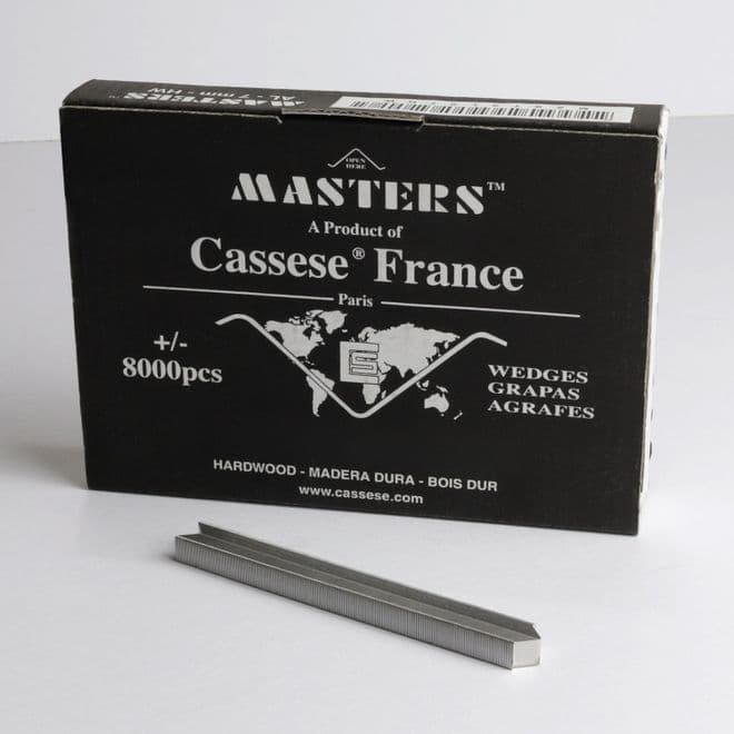 Cassese AL 7mm MDF/Hardwood wedges - 8,000 per box | RRP: £32