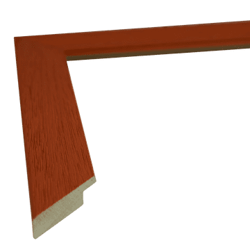 Flat Orange Moulding 32 x 13mm - 4 x ONE METRE lengths