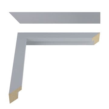 Light Grey MDF Moulding: 20mm x 25mm - 4 x ONE METRE lengths