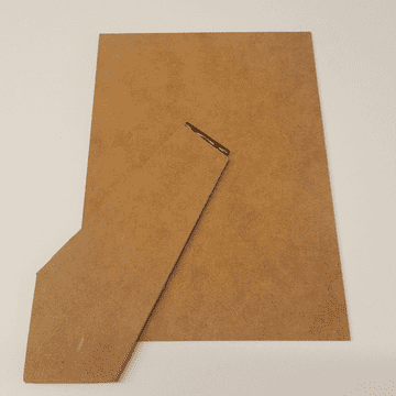 MDF Strut Back Extended Leg : Various sizes - packs of 10