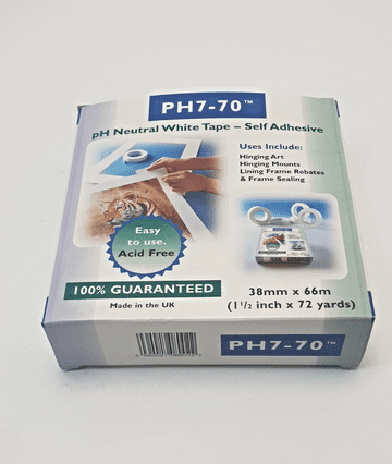 PH7-70 Tape PH Neutral White Tape Various widths