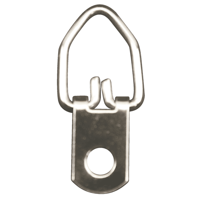 Single Hole Pointed Loop D Rings : RRP £3.41