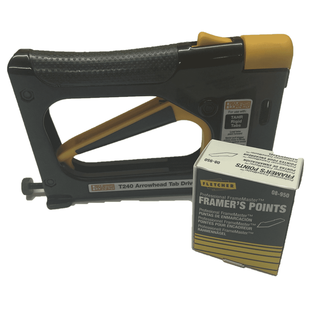 T240 Tab Gun OFFER with Rigid Fletcher Framer s points