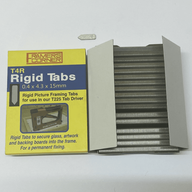 T4R Rigid tabs for T225 Tool 2500 per box RRP 8 54
