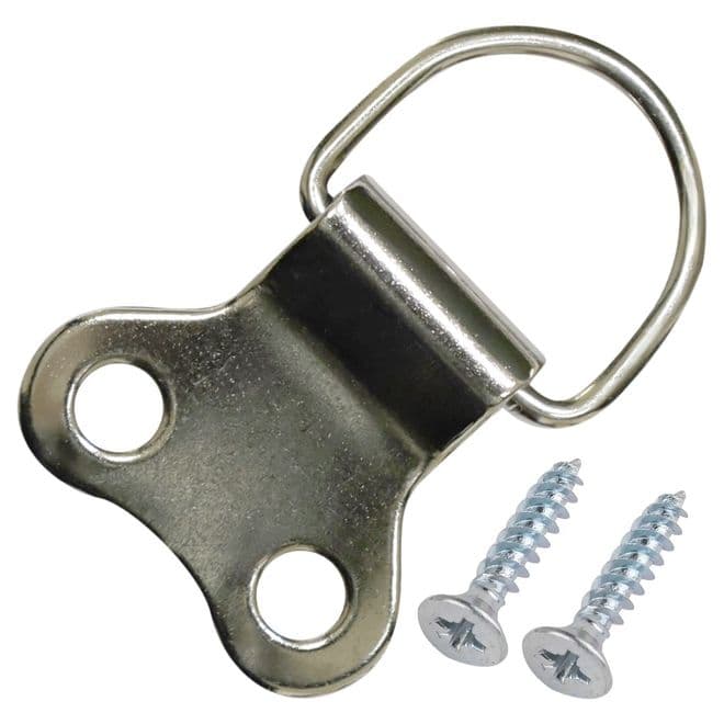 UK Premier Double D Rings with screws x 100