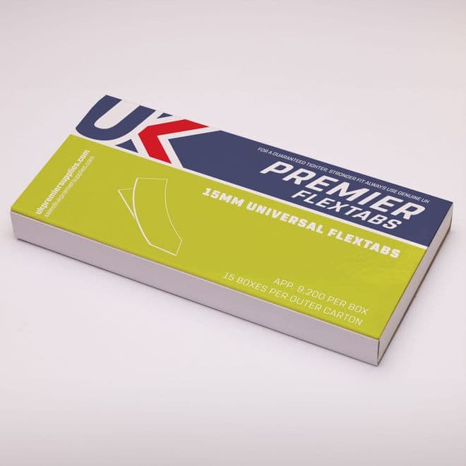 UK Premier Flex Tabs | Flexipoints - 15mm - 9,200 per box
