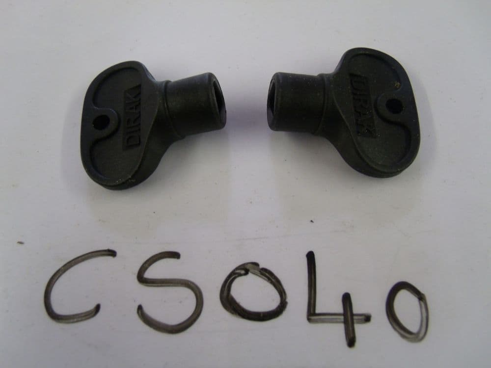 Z9522 Triangle Cabinet Key 8mm Plastic