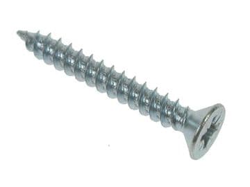 Zinc Plated Screws countersunk pozi drive pack of 200