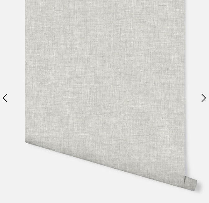 ARTHOUSE LINEN TEXTURED LIGHT GREY QUALITY WALLPAPER 676006