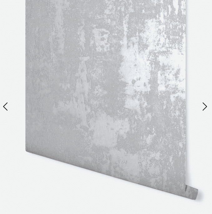 ARTHOUSE STONE TEXTURED GREY METALLIC QUALITY WALLPAPER 902106