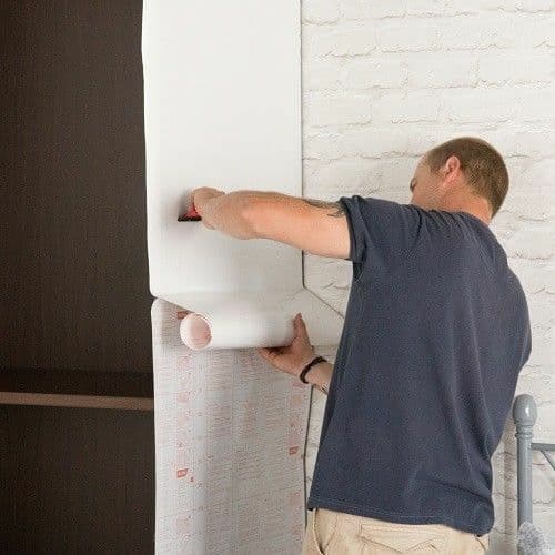 FABLON 2m X 45cm GLOSSY WHITE