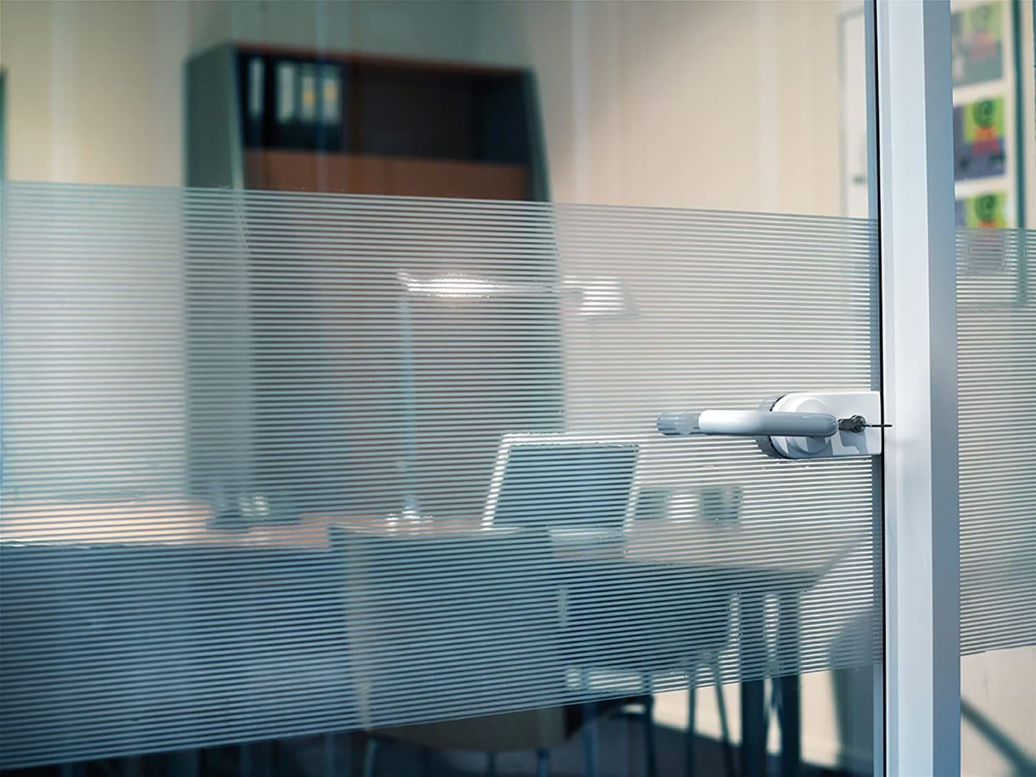 FABLON 67 5 CM X 1 5 M ROLL STRIPES WINDOW STATIC CLING FAB10344