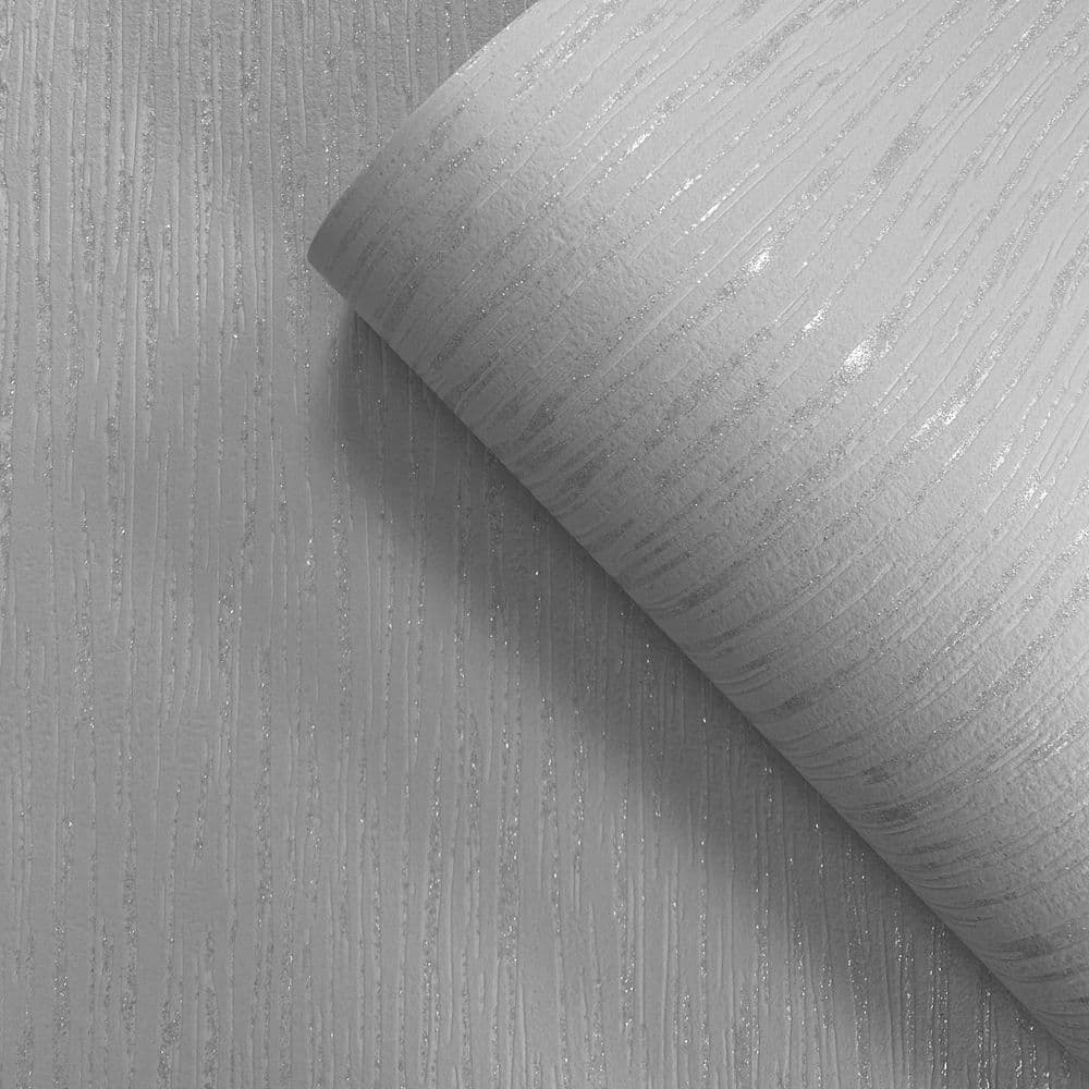 MURIVA NALA GREY SILVER GLITTER TEXTURED QUALITY DESIGNER WALLPAPER 171102